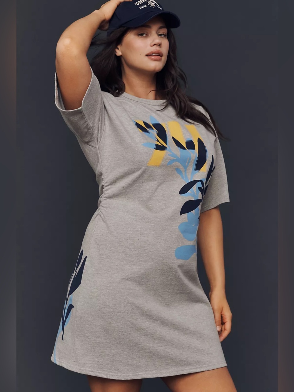 (AT-6) Anthropologie Daily Practice Short Sleeve T-Shirt Dress